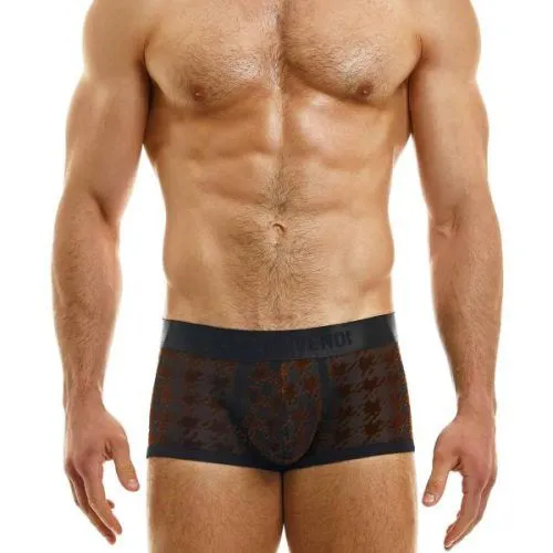 BOXER PIED DE POULE BRONZE L