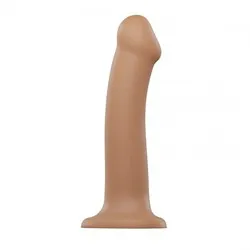 DILDO DUAL DENSITY CARAMEL XL