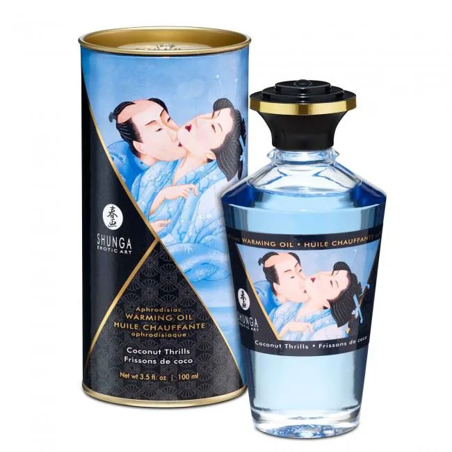 HUILE CHAUFFANTE APHRODISIAQUE FRISSONS COCO