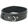 COLLIER CUIR BORDE