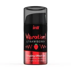 VIBRATEUR LIQUIDE INTT FRAISE 15 ML