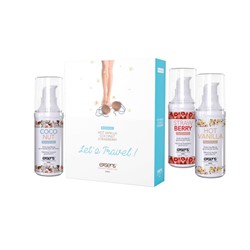 COFFRET 3 HUILES DE MASSAGE CHAUFFANTES 1