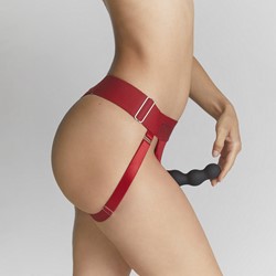 HARNAIS LINGERIE UNIQUE - TU - ROUGE 4