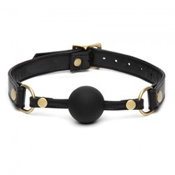 50 SHADES - GAG BALL EN SIMILI CUIR - BOUND TO YOU 1