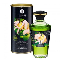 HUILE CHAUFFANTE APHRODISIAQUE THE VERT EXOTIQUE 1