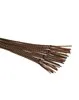 MARTINET EN CUIR AVEC CORDES - NOIR & MARRON 2
